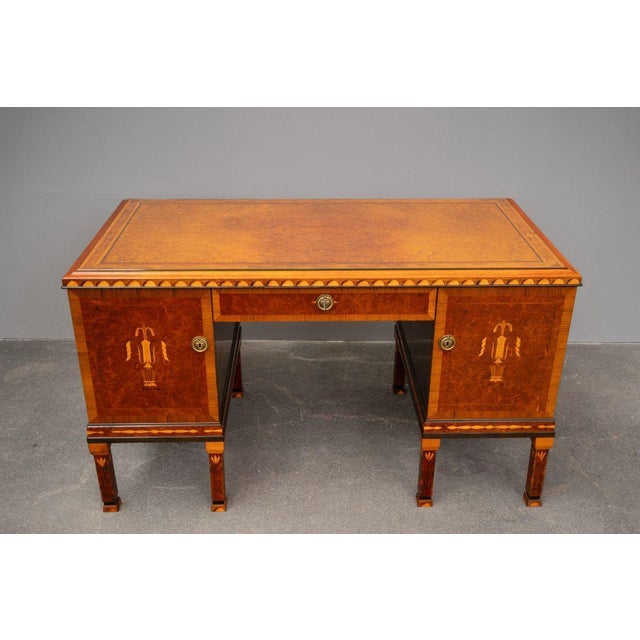 Art Nouveau Desk in Hardwood, Early 20th Century For Sale - Image 12 of 18