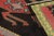 Textile 1950s Vintage Persian Kilim With Red Patterns on a Black Field For Sale - Image 7 of 7