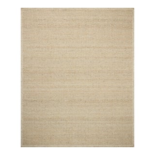 Amber Lewis x Loloi Bowie Natural / Oatmeal 7'-9" x 9'-9" Area Rug For Sale
