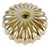 Honey Glass Ceiling Flush Mount, Germany, 1960s For Sale