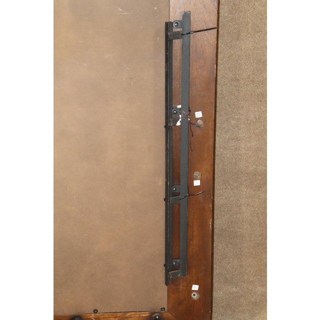 Mid 20th Century Mid 20th Century Large Horn Trim Mirror For Sale - Image 5 of 5