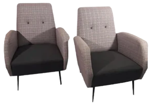 Set of Mid-Century Lounge Chairs