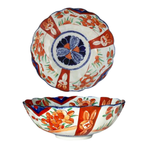 19th-C. Japanese Imari Porcelain 9.75" Bowl