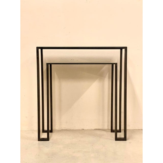 Vintage Iron Console Table, 1990s For Sale - Image 14 of 14