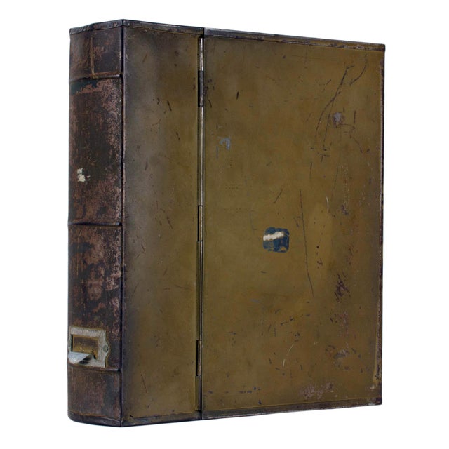 Vintage Metal File Boxes A Pair Chairish