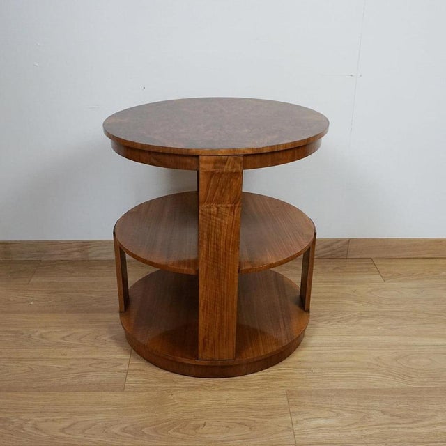Art Deco Walnut Library Table by Heals of London, 1930s For Sale - Image 6 of 8
