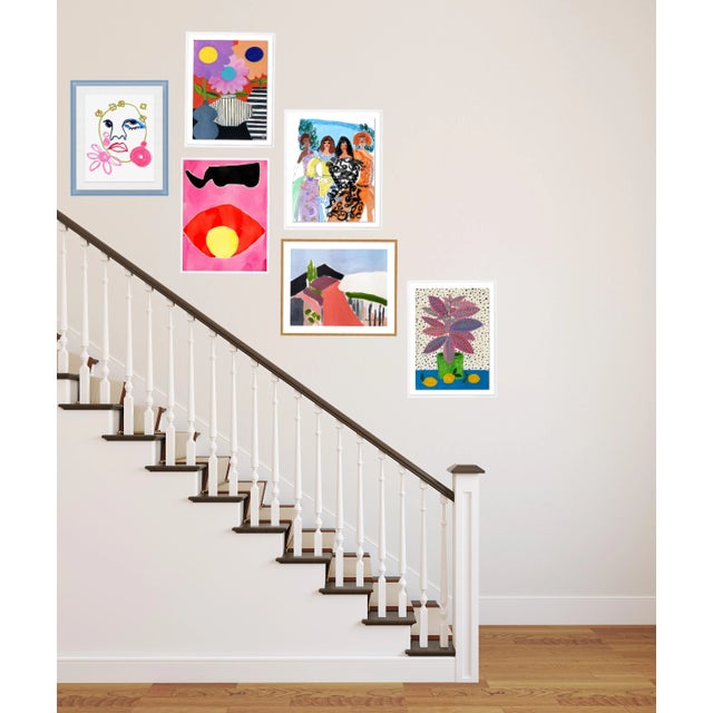 Annie Naranian Bleecker Gallery Wall, Set of 6 For Sale - Image 4 of 11