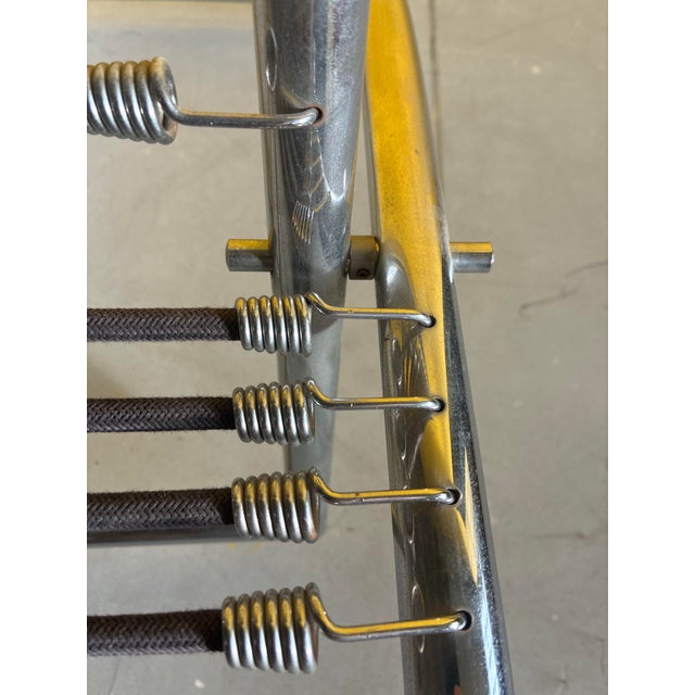 1980s Reclining Chair by Rene Herbst for Alivar, 1980s For Sale - Image 5 of 10