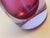Archimede Seguso Murano Glass Neodymium Ruby Sommerso Perfume Bottle For Sale - Image 6 of 12