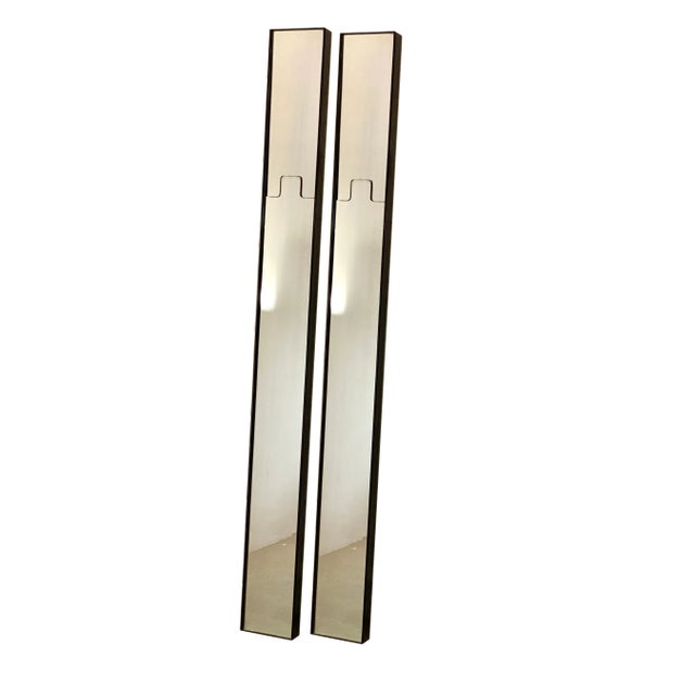 Mirror Coat Stands by Luciano Bertoncini for Elco, 1970s, Set of 2 For Sale