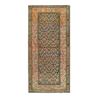 1900s Antique Persian Hamedan Rug 3'0" X 6'1" For Sale