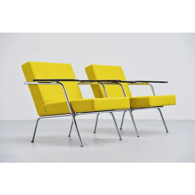 1960s Set of Sz02 Easy Chairs attributed to Martin Visser for T Spectrum, 1964 For Sale - Image 5 of 11