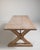 Oak Trestle Dining Table, Antique, France, Circa 1970 For Sale - Image 9 of 13