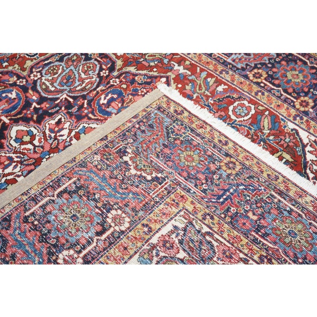 Vintage Heriz Rug 8'2'' X 11'7'' For Sale - Image 10 of 10