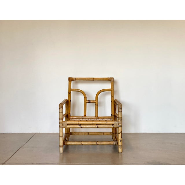 Bamboo Armchairs, 1970s, Set of 2 For Sale - Image 10 of 14