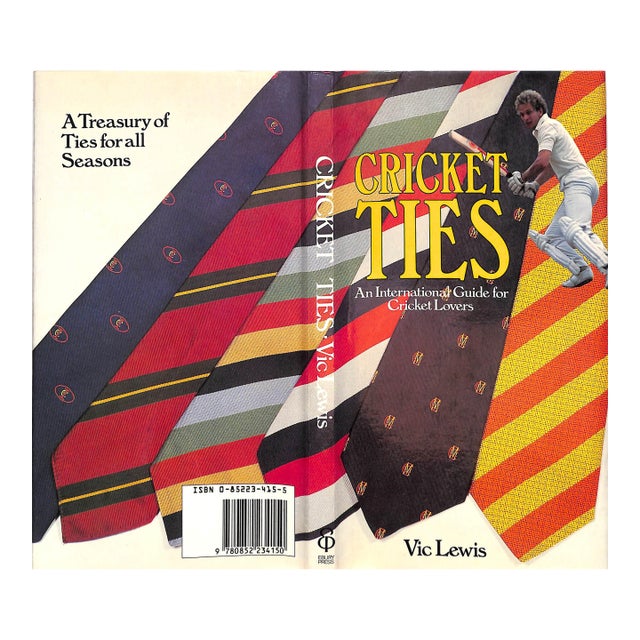 "Cricket Ties an International Guide for Cricket Lovers" 1984 Lewis, Vic For Sale