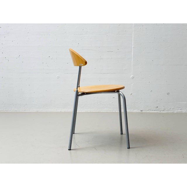 Stackable Round Studio Chair from Bemefa, 1990s For Sale - Image 13 of 18