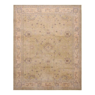 Rug & Kilim’s Oversized Traditional Cyrus Rug in Pistachio, 13x19 For Sale