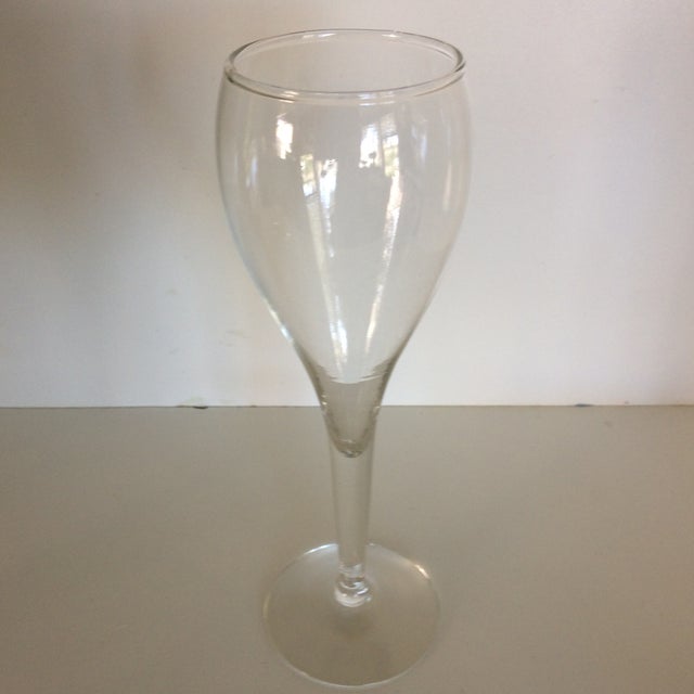 Crisa Hand Blown Crystal Tulip Style Champagne Glasses Set of 8