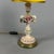 Rococo Style Porcelain Table Lamp with Flower Relief from Bassano, 1970s For Sale - Image 6 of 12