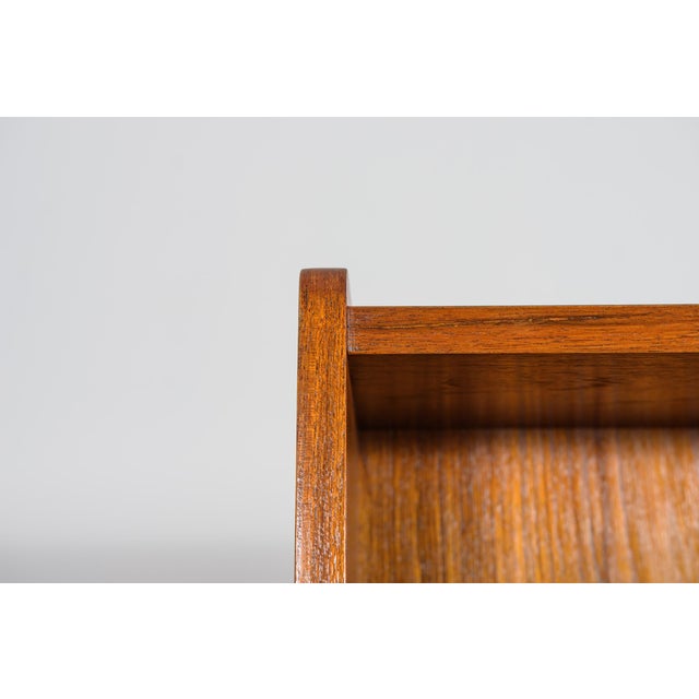 Mid-Century Modern Teak Bookcase by J. Sorth for Bornholm Møbelfabrik, Denmark, 1960s For Sale - Image 6 of 11