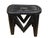 Vintage African Nupe Stool / Table Nigeria 19" W by 14" H For Sale - Image 4 of 7