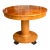 1940s Biedermeier Style Cherrywood Round Center Table For Sale
