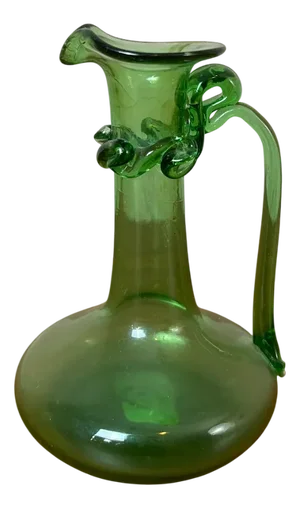 Small Glass Pitcher, 1890s