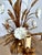 Gilt Tole Floral and Wheat Chandelier, 1960 For Sale - Image 15 of 18