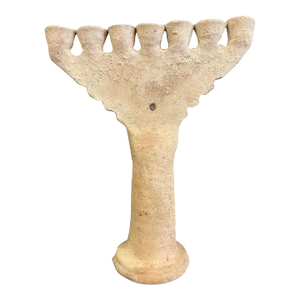 Seven Candle Ceramic Menorah, 1970's