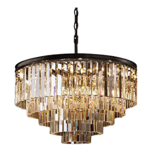 1920's 32" Odeon Round Chandelier Timothy Oulton Rh