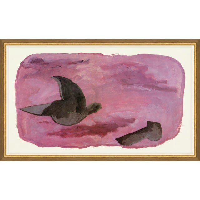 Transitional Dove Framed Art Print For Sale - Image 3 of 3