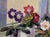 2020s Оil Painting Gloxinia in a Vase Boris Serdyuk For Sale - Image 5 of 7