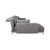 Moule Fabric Corner Sofa in Grey with Manual Function and Left Chaise Lounge from Brühl For Sale - Image 14 of 18