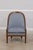 Traditional Pair of Baker Walnut Spoon Back Lounge Chairs For Sale - Image 3 of 14