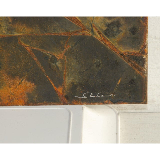 Metal Abstract Metal Relief by Navid Ghedami For Sale - Image 7 of 10