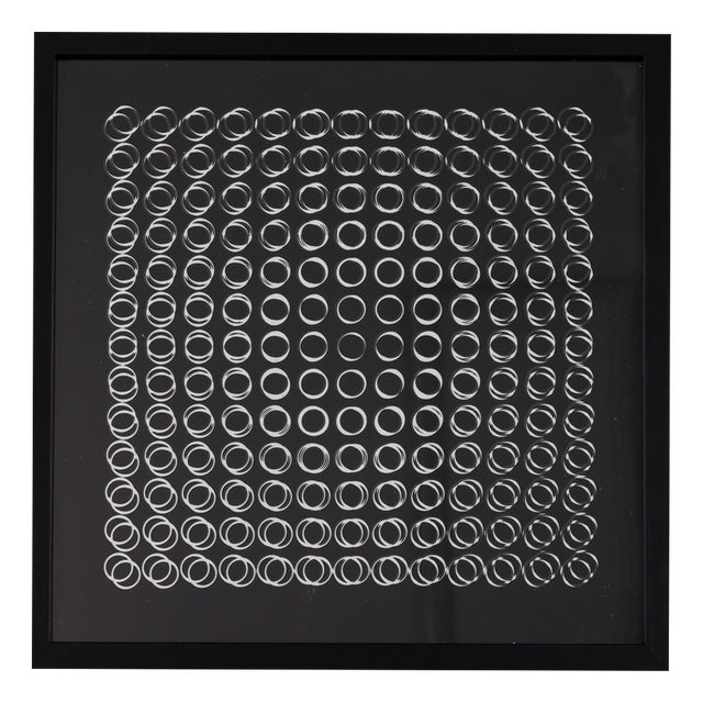 Victor Vasarely, Kinetic Composition III, Print For Sale