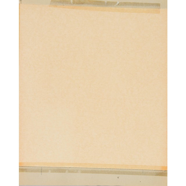 Black Klaus Neuper, Straßenende – Kirchröttenbach, 1983, Mixed Media on Cardboard For Sale - Image 8 of 9