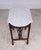 Arts and Crafts Side Table with Marble Top, 1900s For Sale - Image 6 of 7