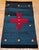 This vintage American Southwestern kilim rug, handwoven in the late 20th century, beautifully captures the essence of...