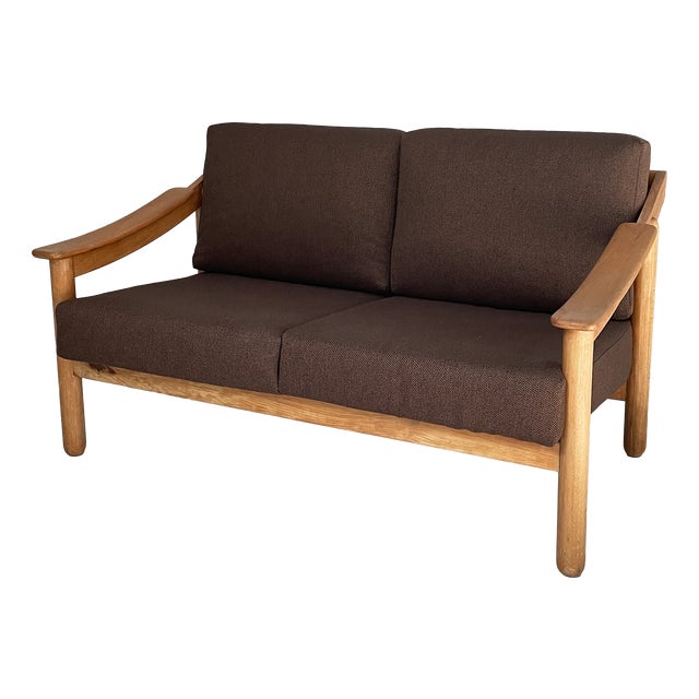 Mid-Century Modern Italian Loden Sofa by Vico Magistretti for Cassina, 1960s For Sale