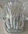 Late 20th Century Flared Swirl Cut Crystal Nautilus Shell Applied Handles Ice Bucket in the Manner of Tiffany & Company For Sale - Image 9 of 18