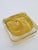 Yellow Murano Sommerso Ashtray Amber Art Glass, Italy, 1960s For Sale - Image 8 of 11