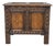 Small Oak Inlaid Coffer, 1920 For Sale