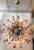 Fabio Ltd 21st Century Italian Burst Lilac and Clear Murano Glass Sphere Sputnik by Fabio LTD For Sale - Image 4 of 9