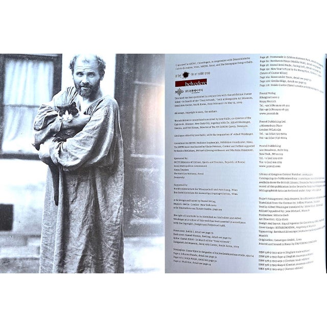 2009 1st Edition, "Gustav Klimt.: In Search of the 'Total Artwork'", by Jane Kallir (Editor) , Alfred Weidinger (Editor) For Sale - Image 16 of 16
