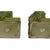 1920s Antique Rookwood Pottery #2655 Owl Bookends Blue-Green High Glaze Made in Usa 1927 For Sale - Image 5 of 10