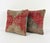 This beautiful 19'' x 19'' pillow cover set was made from authentic Turkish rug pieces. Bright colors of wool adorn the...
