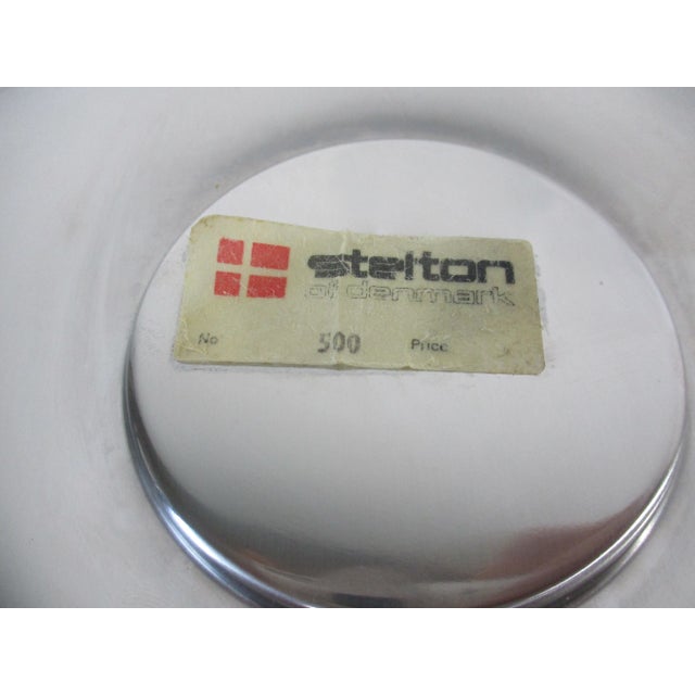 Stelton Lazy Susan Fondue Set by Peter Holmblad Denmark For Sale - Image 11 of 12