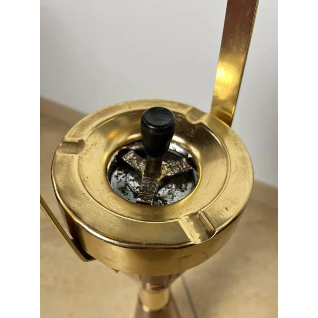 Metal Column and Copper Column Ashtray, Italy, 1950s For Sale - Image 7 of 9